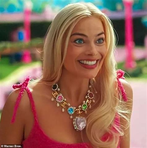 margot robbie chanel necklace barbie movie|chanel made for margot robbie.